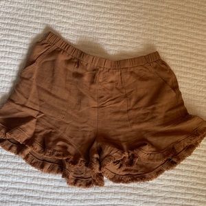 NWOT Umgee fringed shorts